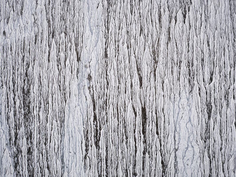 Dry white strokes paint dripping on glass. Old grunge texture. Opaque window royalty free stock images